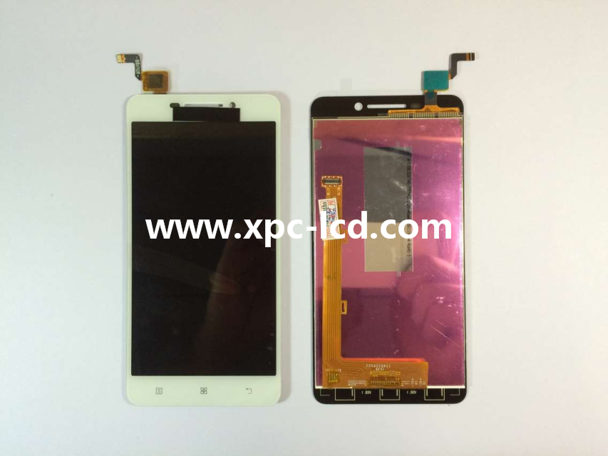 For Lenovo A5000 LCD touch screen White