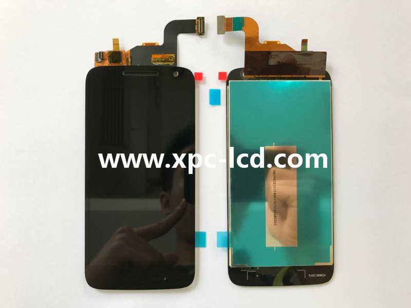 For Motorola moto G4 LCD touch screen Black