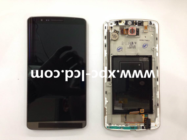 For LG G3 F400 LCD touch screen with frame Grey