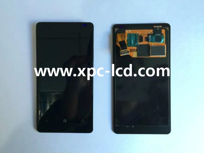 For Nokia Lumia 505 LCD touch screen Black