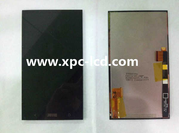 For HTC One LCD touch screen Black