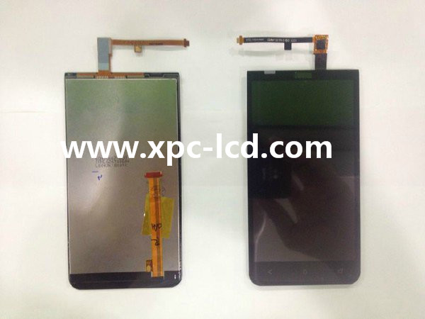 For HTC One XL LCD touch screen Black