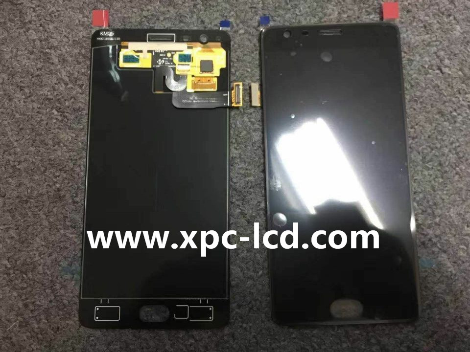 For One plus 3 LCD touch screen Black