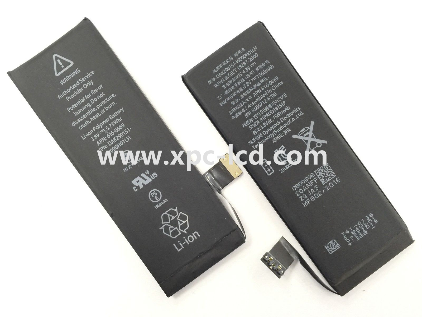 Mobile phone for Iphone 5C Battery