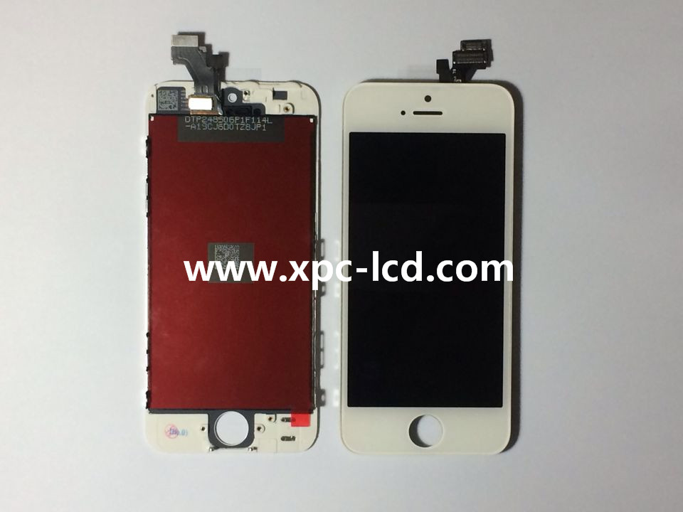 For Iphone 5 LCD touch screen White