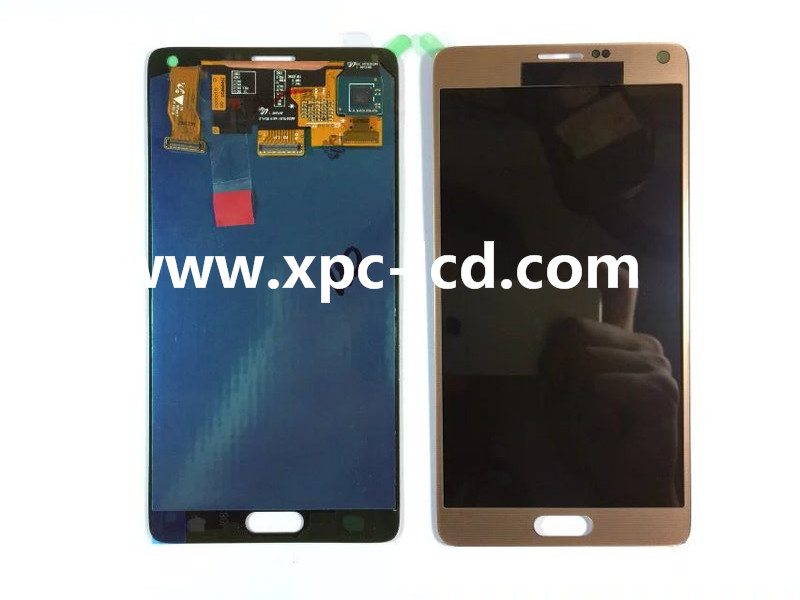 For Samsung Galaxy Note 4 LCD touch screen Gold