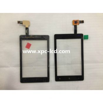 For Alcatel OT918D mobile phone touch screen Black