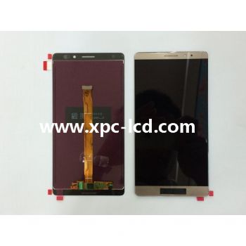 For Huawei Mate 8 LCD touch screen Mocha Gold