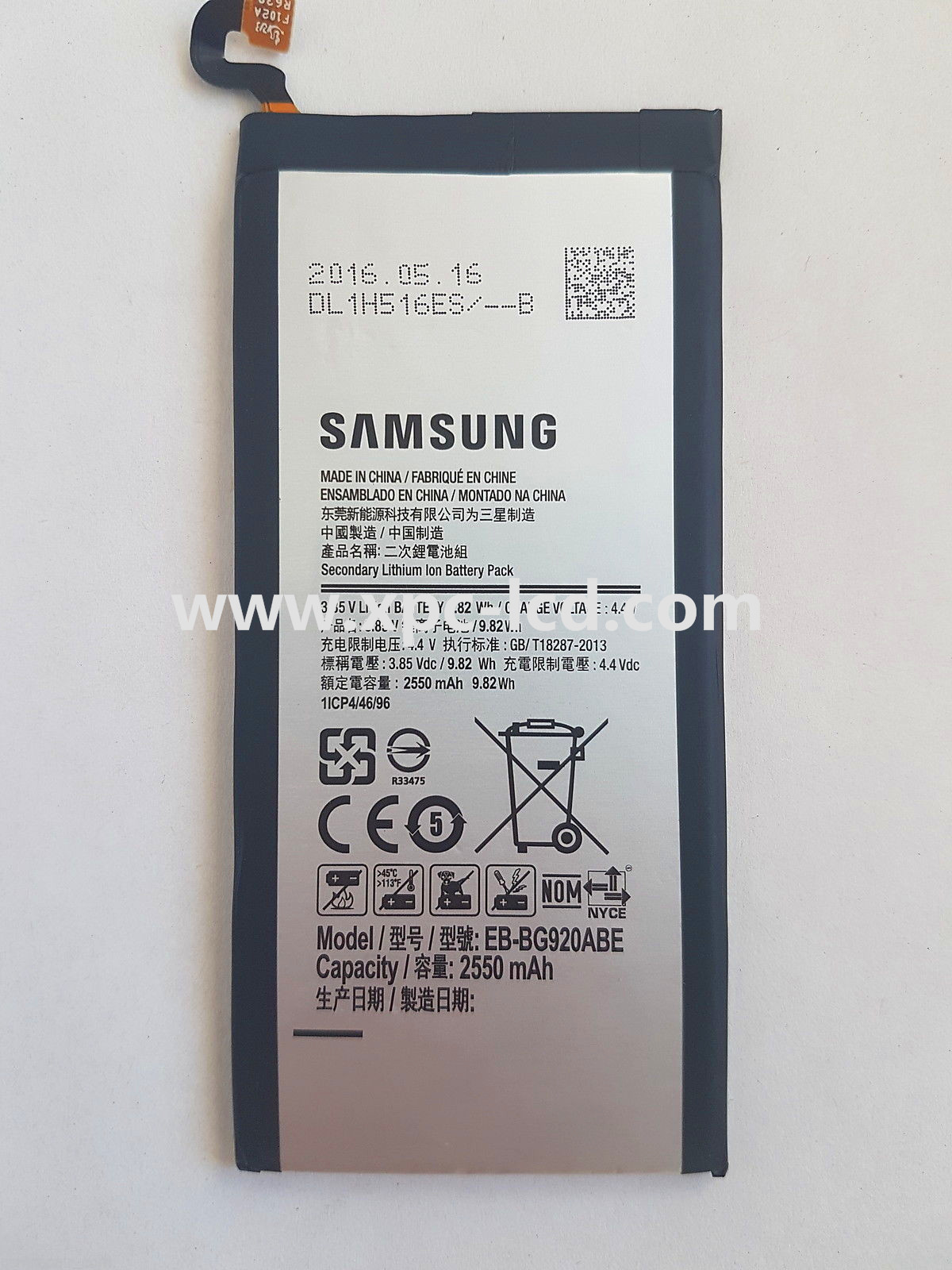 Mobile phone for Samsung Galaxy S6 Battery