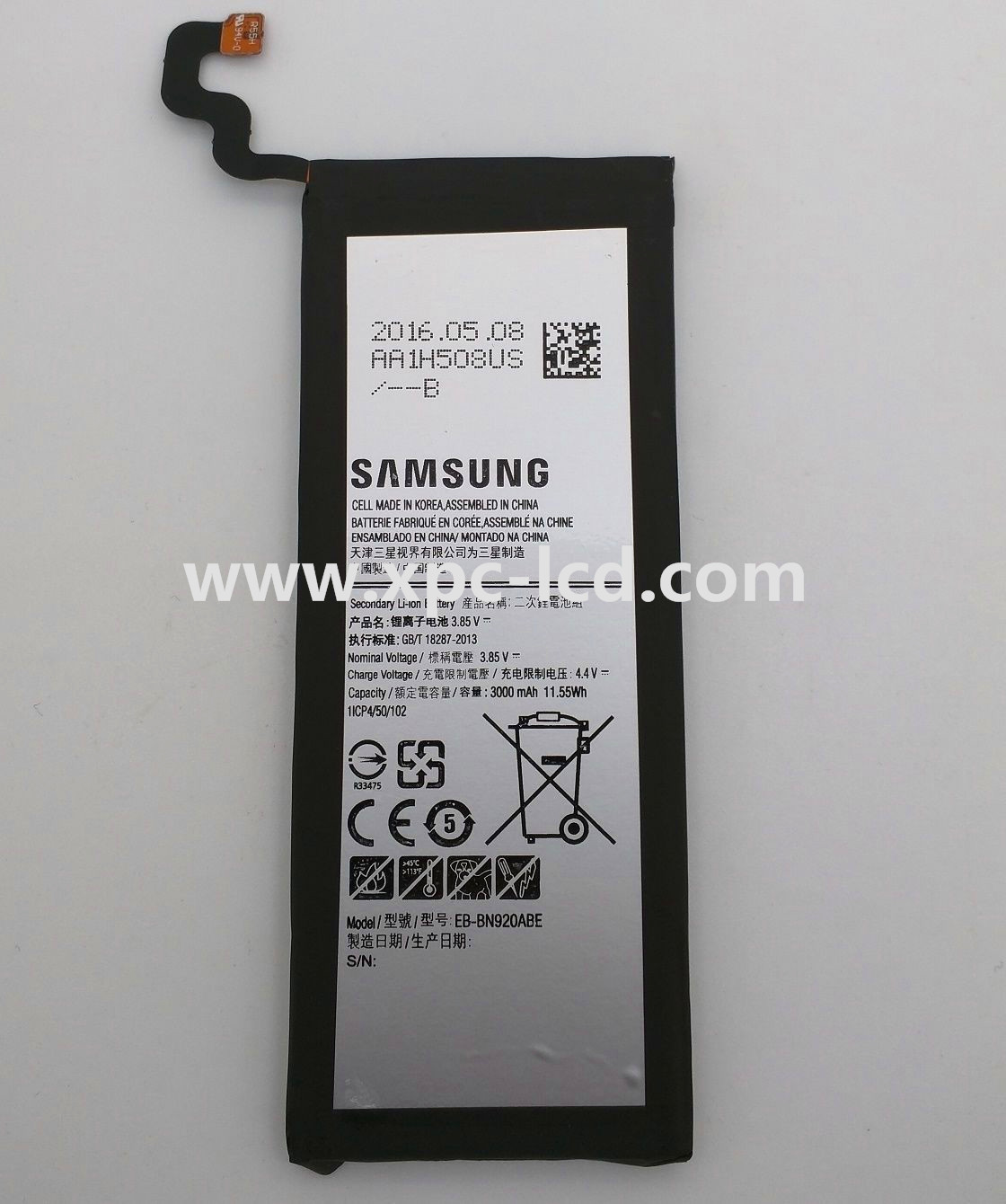 Mobile phone for Samsung Note 5 Battery