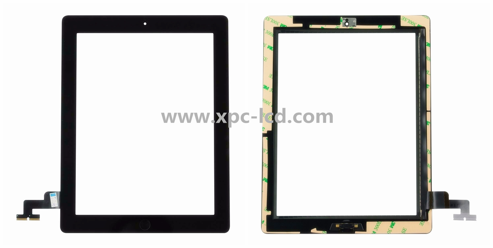 For Ipad 2 tablet touch screen Black