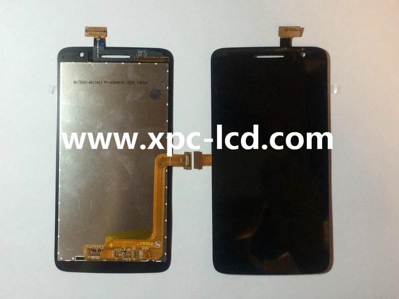 For Alcatel OT 8008 LCD touch screen Black