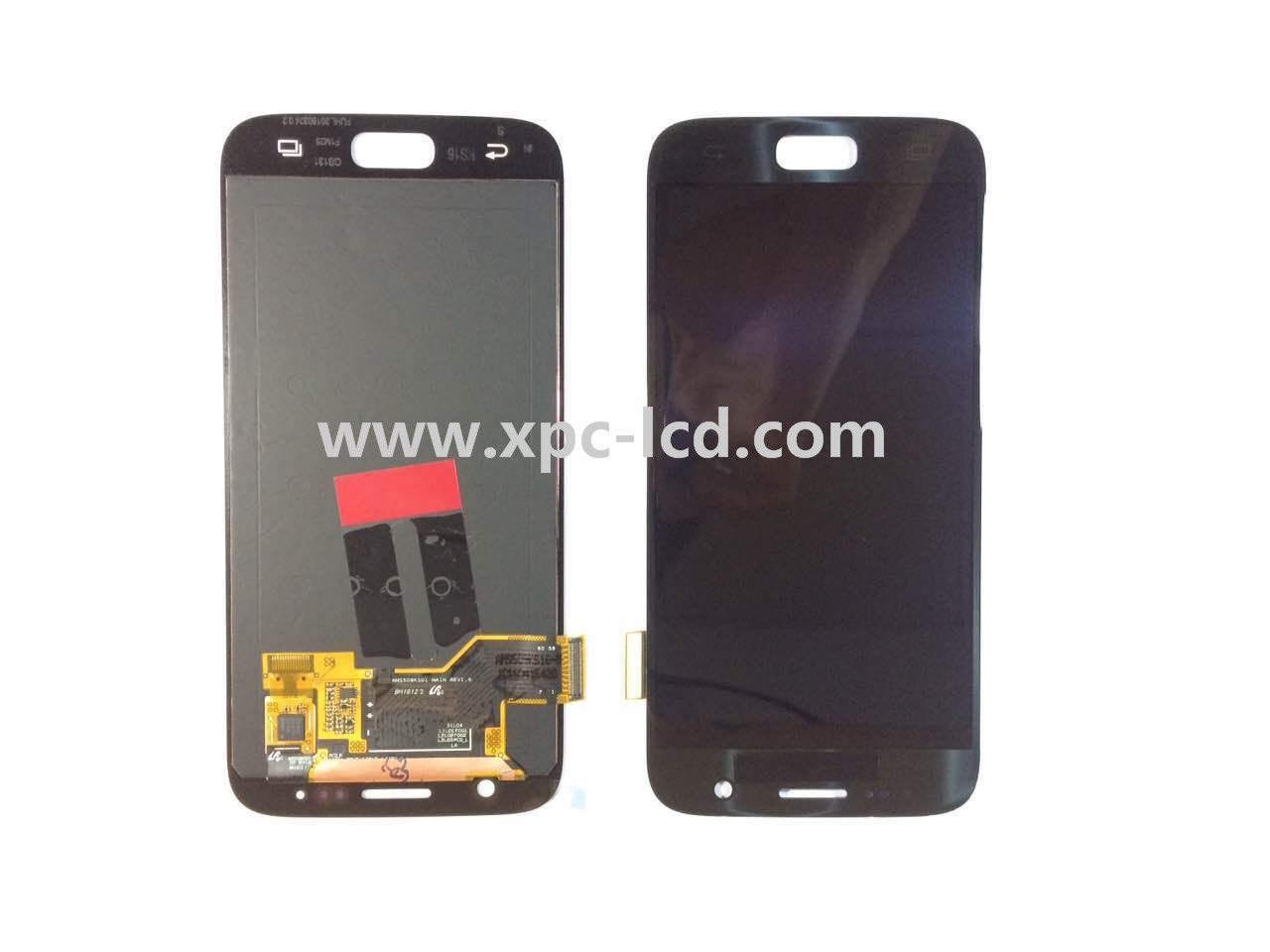 For Samsung S7 LCD touch screen Black