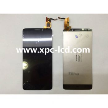 For Alcatel One Touch Idol X  OT-6040 LCD touch screen Black