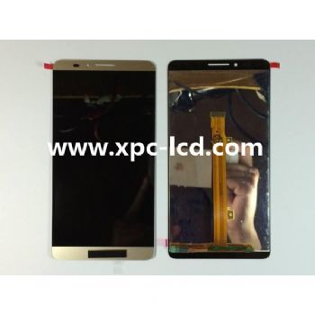 For Huawei Mate 7 LCD touch screen Gold