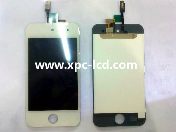 For Ipod touch 4 LCD touch screen White