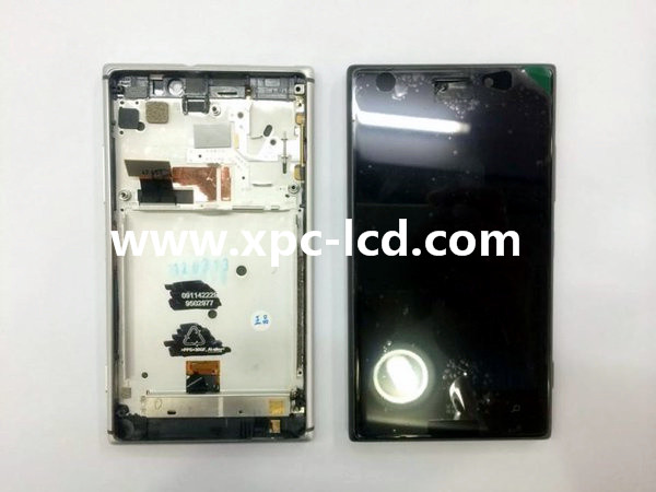 For Nokia Lumia 825 LCD touch screen Black