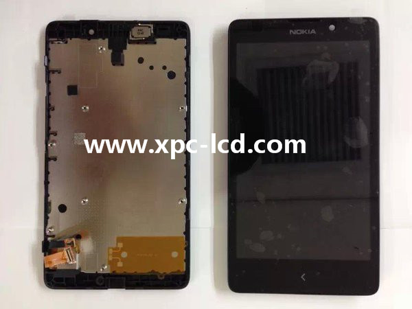 For Nokia X LCD touch screen Black