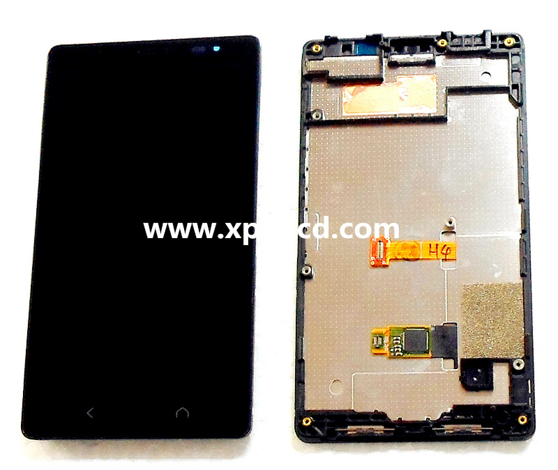 For Nokia X2 LCD touch screen Black