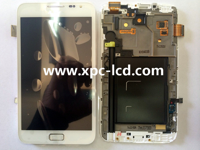 For Samsung Note 1 N7000 LCD touch screen White