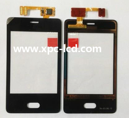 For Nokia Asha 501 mobile phone touch screen Black