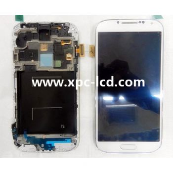 For Samsung S4 I9500 I9505 LCD touch screen White