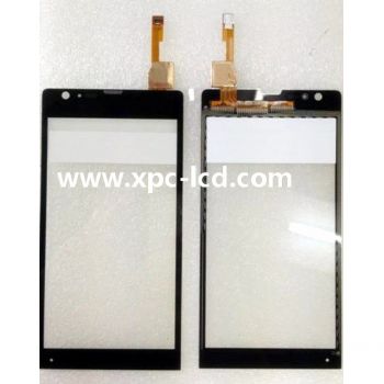 For Sony M35c Xperia SP mobile phone touch screen Black