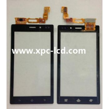 For Sony MT27 Xperia sola mobile phone touch screen Black