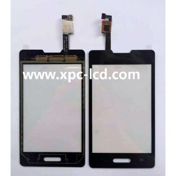 For LG Optimus L4II E440 mobile phone touch screen Black