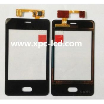 For Nokia Asha 501 mobile phone touch screen Black