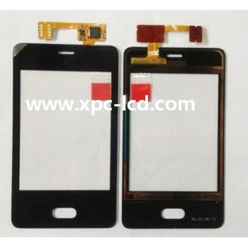 For Nokia Asha 501 mobile phone touch screen Black