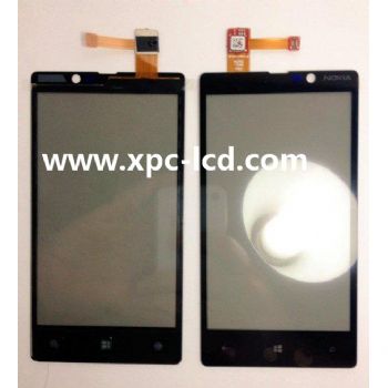 For Nokia Lumia 820 mobile phone touch screen Black