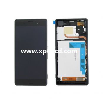 For Sony Xperia Z3 L55T dual version LCD touch screen Black