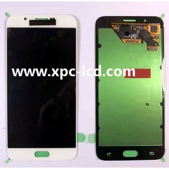 For Samsung Galaxy A8 A800 Mobile phone LCD touch screen Complete White