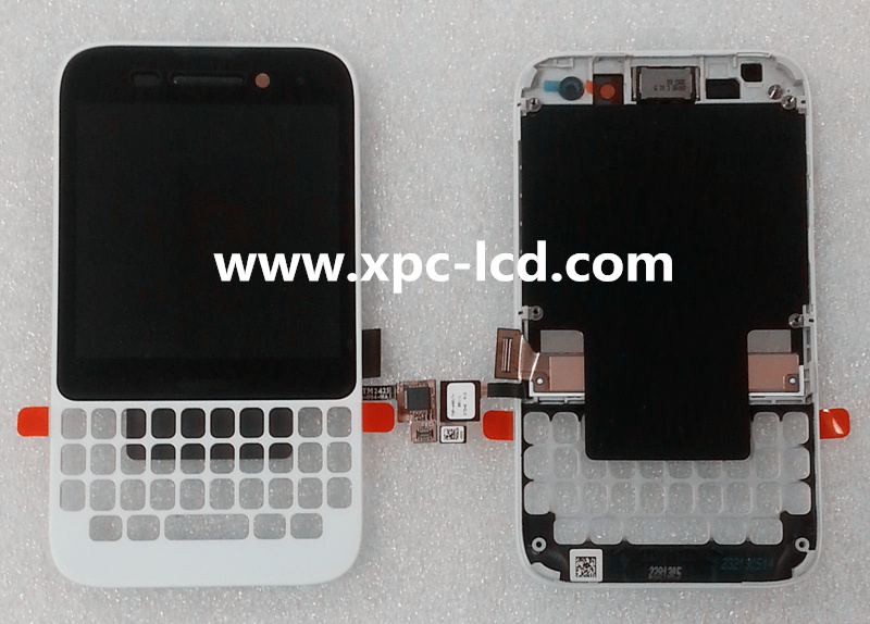 For Blackberry Q5 LCD touch screen White