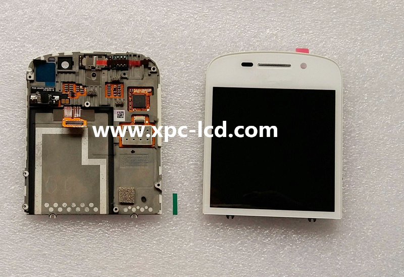 For Blackberry Q10 LCD touch screen White