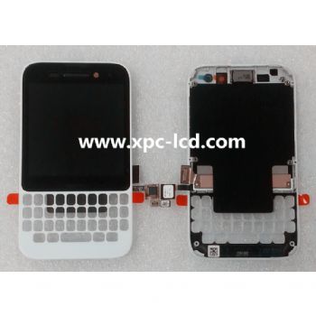 For Blackberry Q5 LCD touch screen White