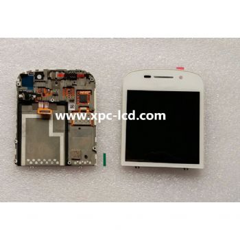 For Blackberry Q10 LCD touch screen White