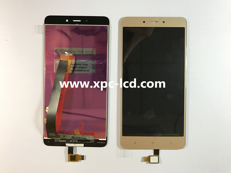 For Xiaomi Redmi Note 4 LCD touch screen Gold