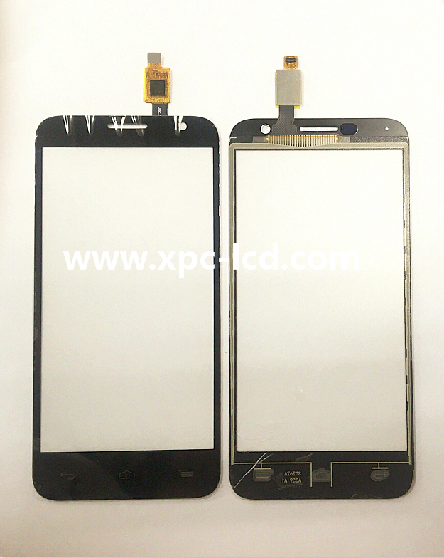 For Alcatel OT 6016 mobile phone touch screen Black