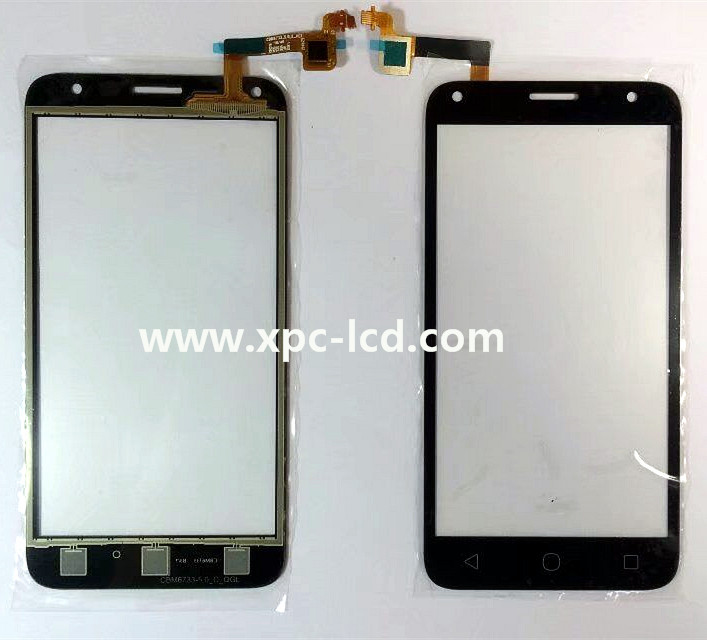 For Alcatel OT 5010 One touch pixi 4 digitizer screen Black