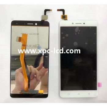 For Lenovo K6 Note LCD with touch screen White