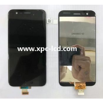 For LG K10 2017 version LCD screen with touch Black