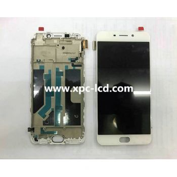 For OPPO R9S LCD touchscreen White