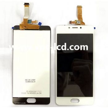 For Meizu M5c Display with digitizer White