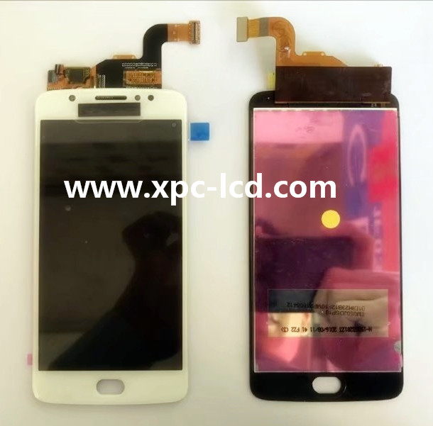 China wholesale price Motorola Moto E4 LCD with tocuh White