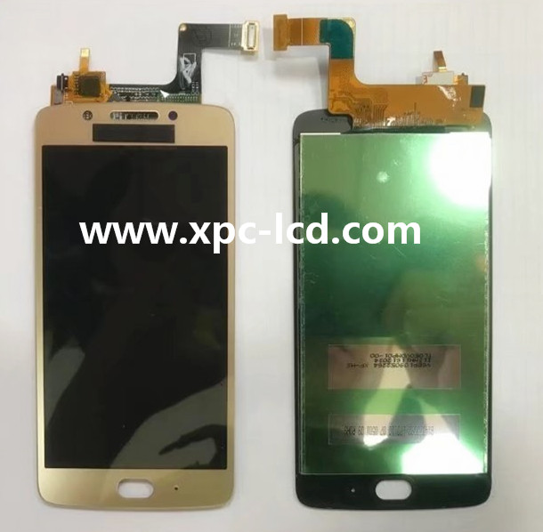 Guangzhou Factory price Motorola Moto G5 LCD complete Gold