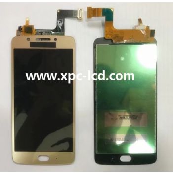 Guangzhou Factory price Motorola Moto G5 LCD complete Gold