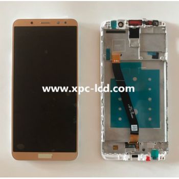 Original Mate 10 Lite LCD + digitizer + Frame Gold