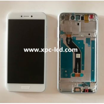 New Huawei P8 Lite 2017 P9 Lite 2017 LCD with touch screen with frame White